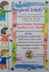 Thanks from Elementary School No 6 Boguszów Gorce