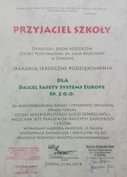 Thanks - PRIMERY SCHOOL ŻARÓW